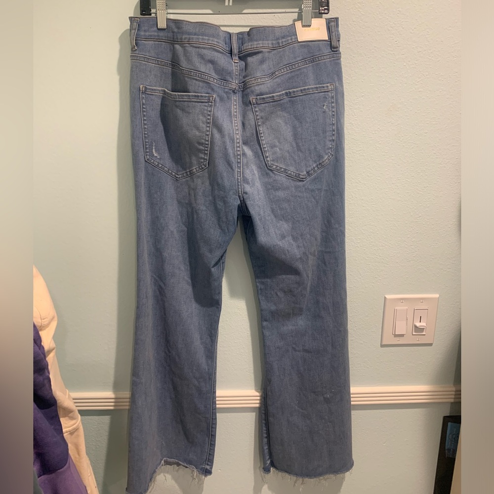 Express High Rise Flare Jean - Picture 4 of 5